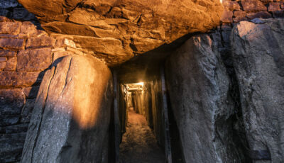 Light floods into Newgrange for the winter solstice - ©Fáilte Ireland/Tourism Ireland