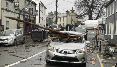Tornado hits Leitrim village hard - @DonegalWeatherC - X