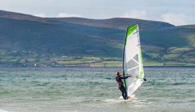 Windsurfing in Ireland - © Gabriel Cassan