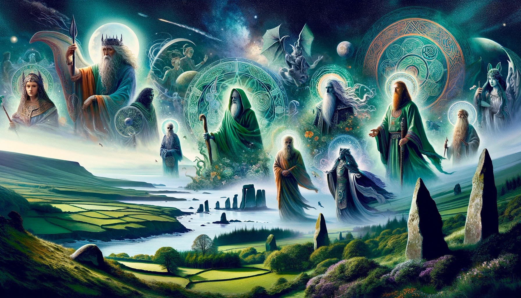 Irish mythological gods