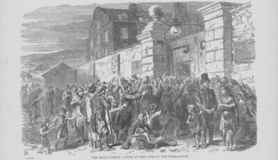 The Poor Law of 1838 led to the creation of Irish workhouses - Public domain
