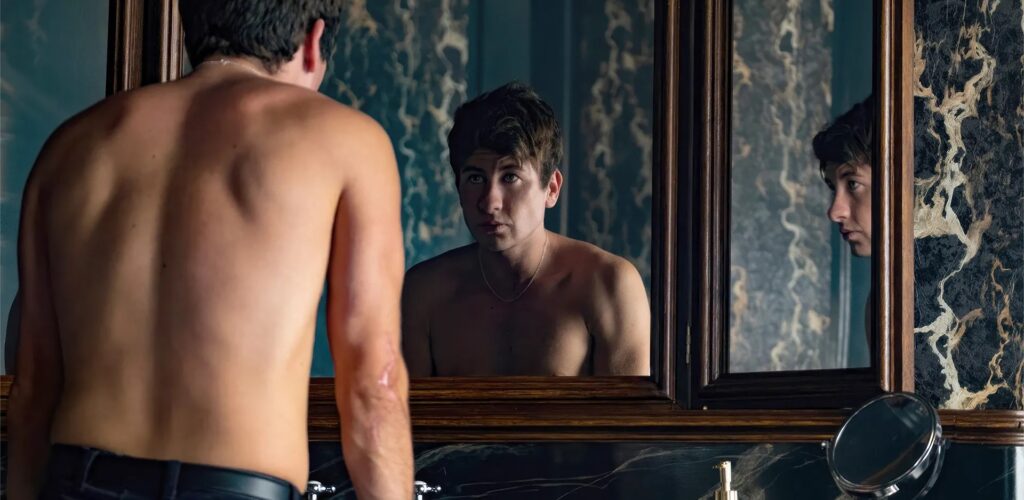 Barry Keoghan delivers a disturbing performance in Salburn