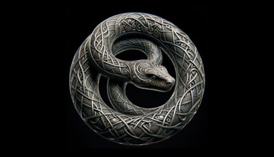 An interlaced snake - Go to Ireland.com