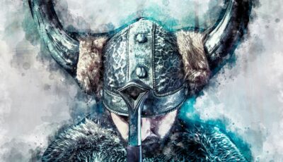 A representation of a Viking warrior - © Fernando Cortes