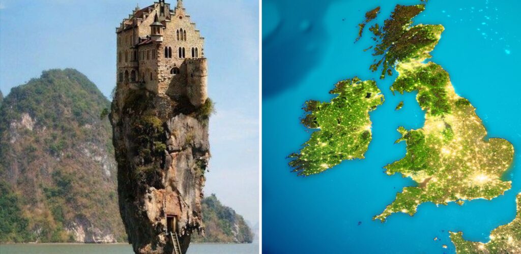 Does this castle really exist in Ireland?