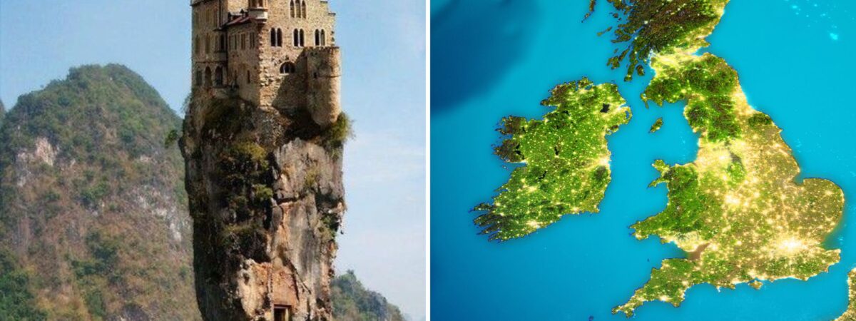 Does this castle really exist in Ireland?