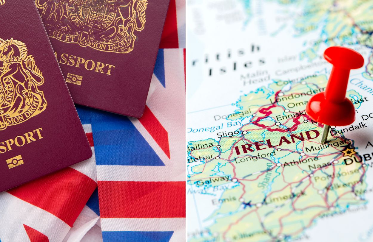 What documents do English people need to travel to Ireland? - Canva