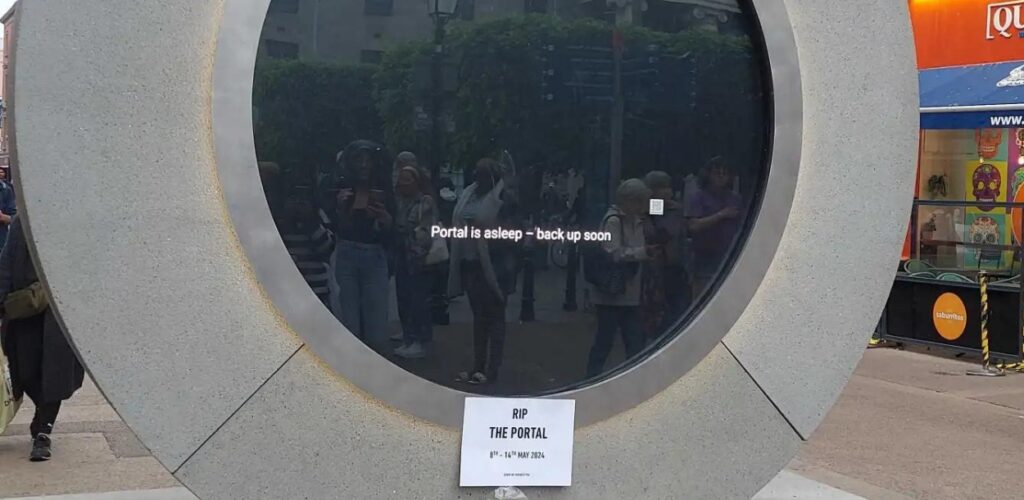 The dublin portal has been deactivated