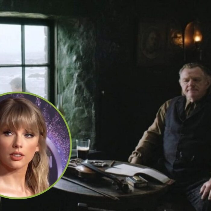 Taylor Swift, interested in having a drink in the pub of the film "Banshees of Inisherin".