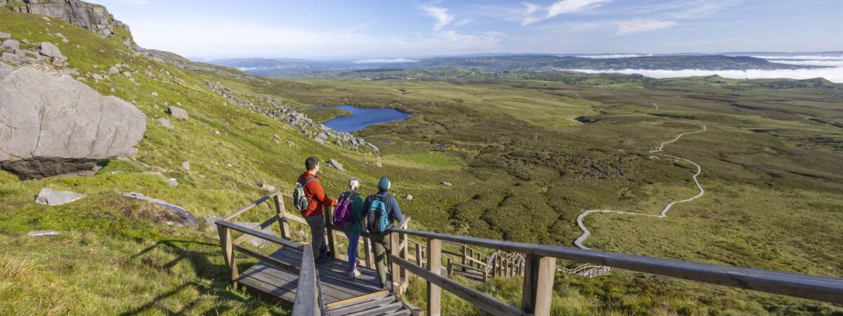 Cuilcagh Boardwalk Trail - © Tourism Ireland by Gareth McCormack