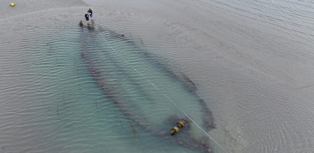 Wreck discovered on Portmarnock beach - National Monuments Service (NMS)