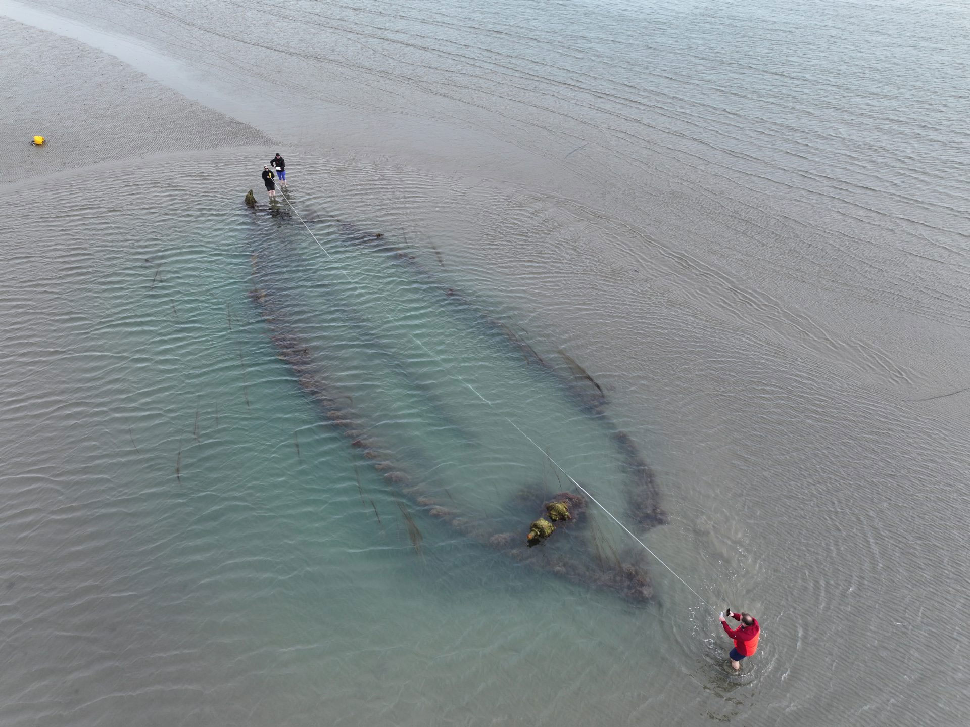 Wreck discovered on Portmarnock beach - National Monuments Service (NMS)