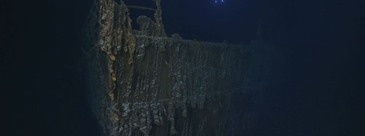 The wreck of the Titanic has lost part of its railing - @RMSTitanic_Inc (X)
