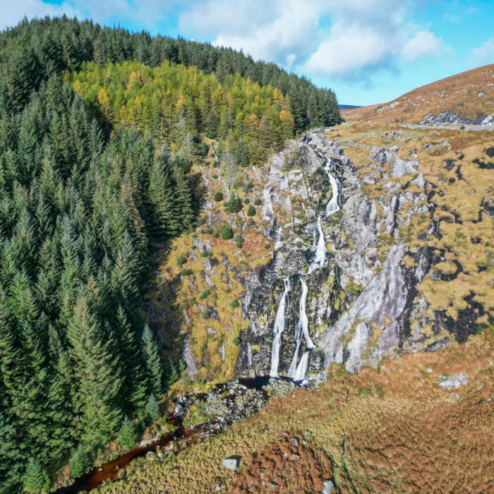 Glenmacnass waterfall - © Sonder Visual - Fáilte Ireland