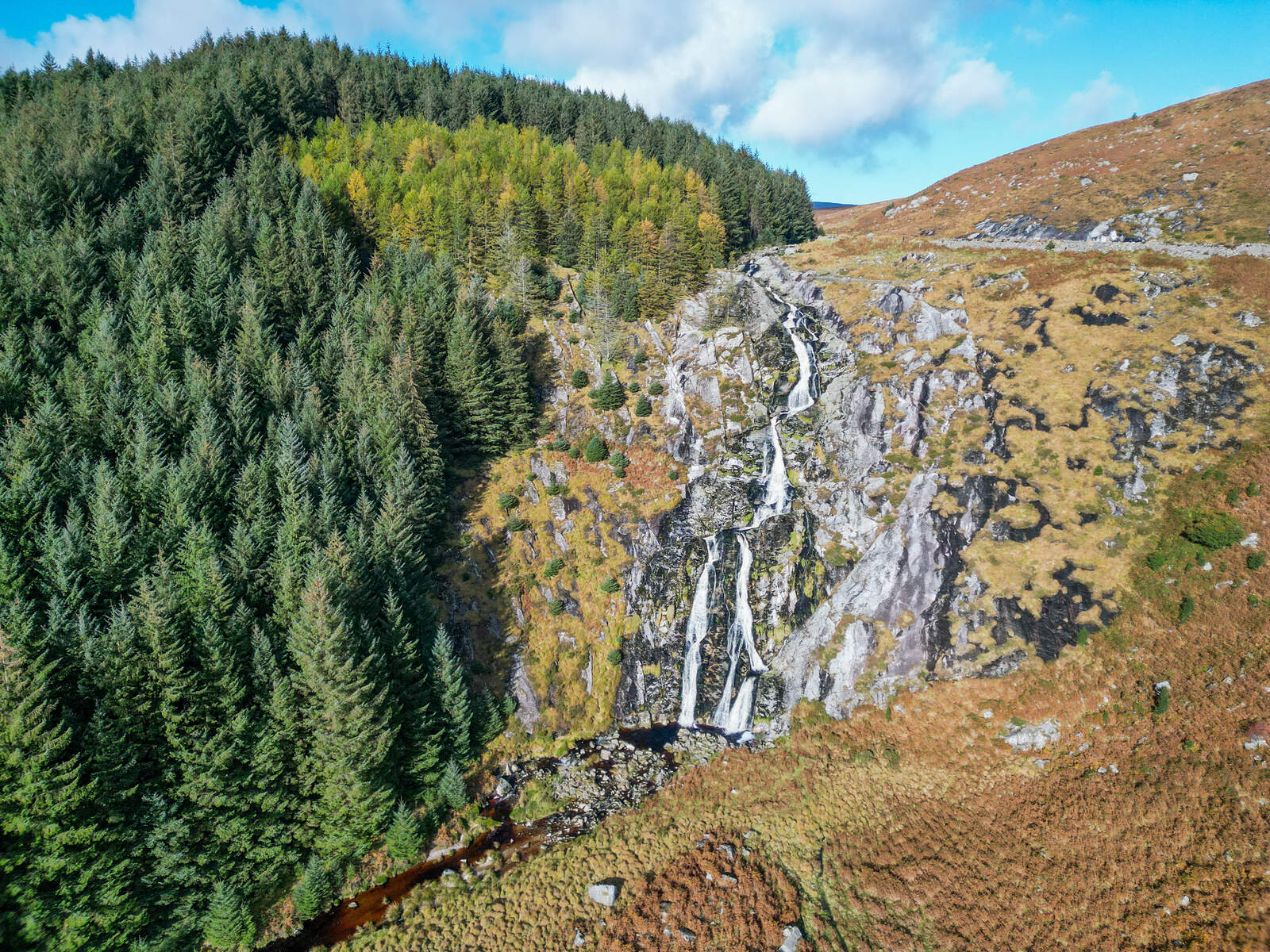 Glenmacnass waterfall - © Sonder Visual - Fáilte Ireland