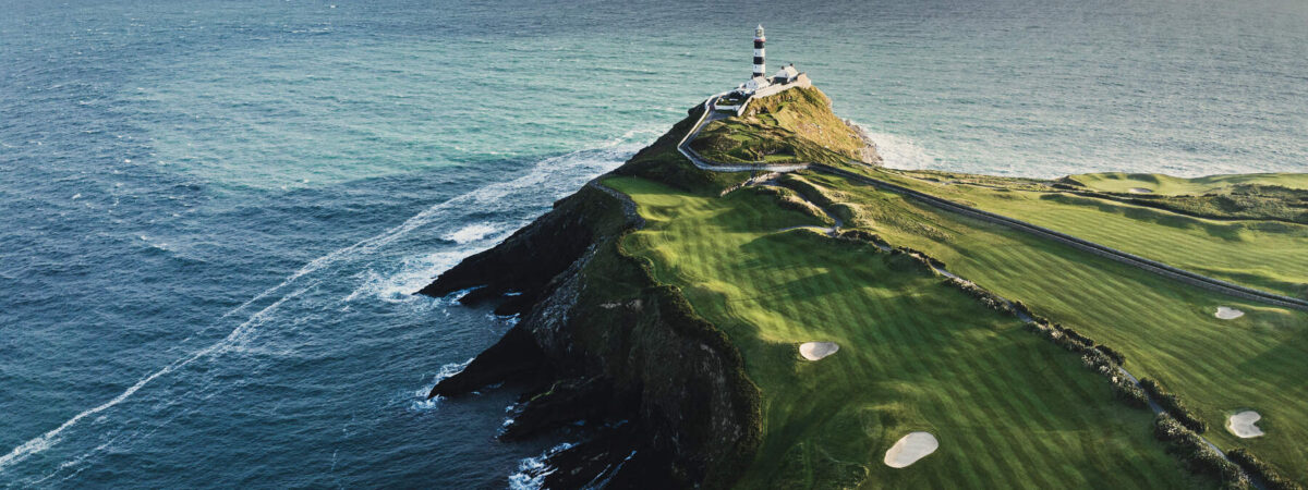 Kinsale's Old Head Lighthouse and its golf course - ©Old Head Golf Links