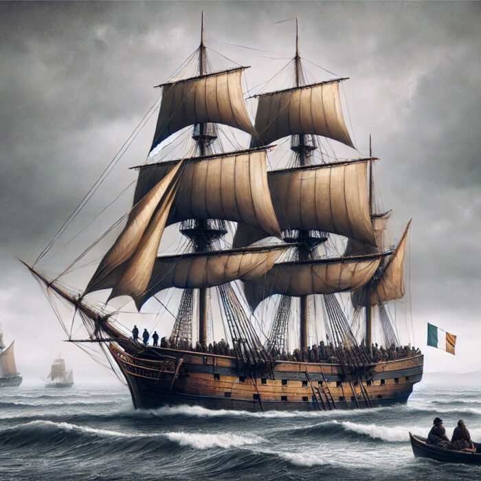 Coffin ships leaving Ireland for America - Go to Ireland.com
