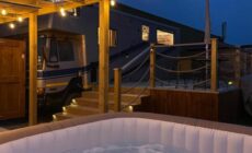 Horse Truck Tiny Home with Hot Tub