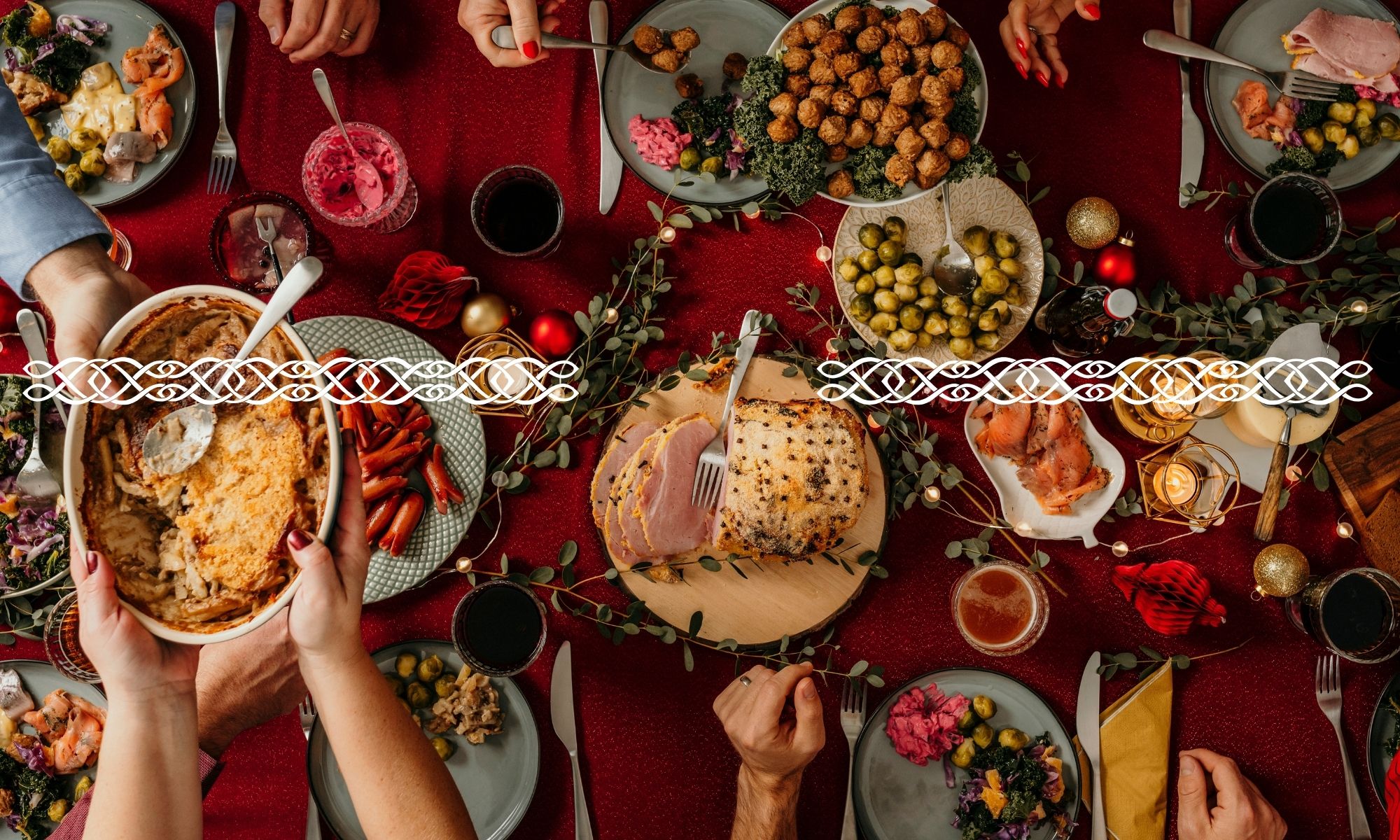 An Irish Christmas meal - Canva Pro