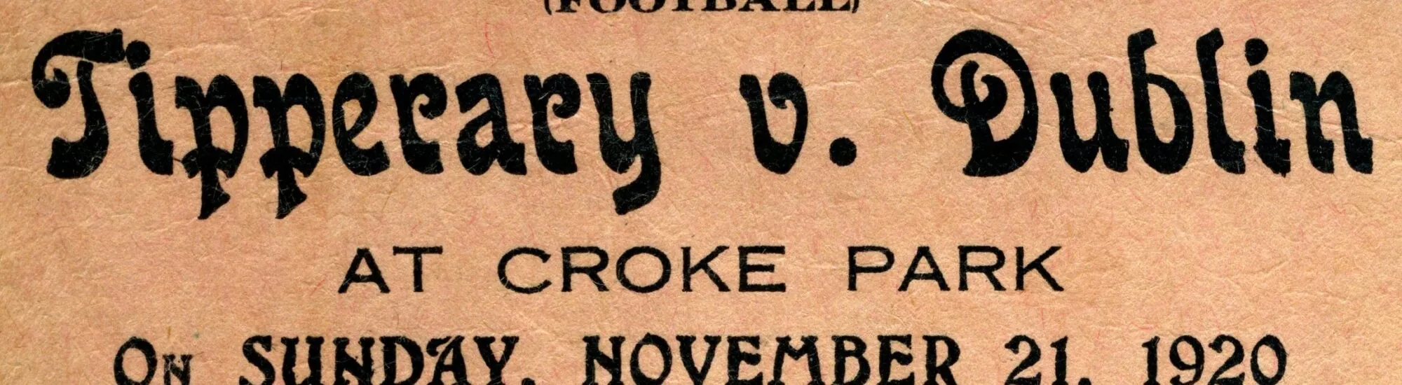 Bloody Sunday 1920