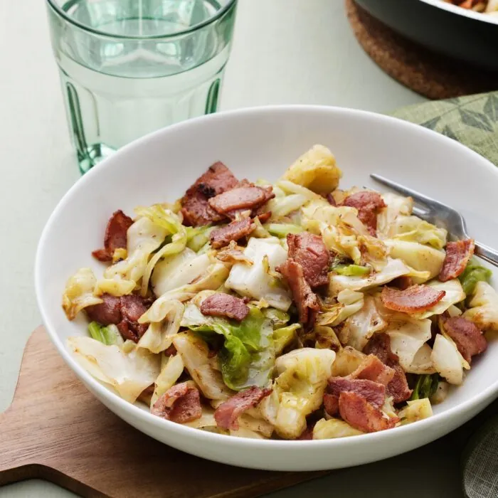 bacon and cabbage