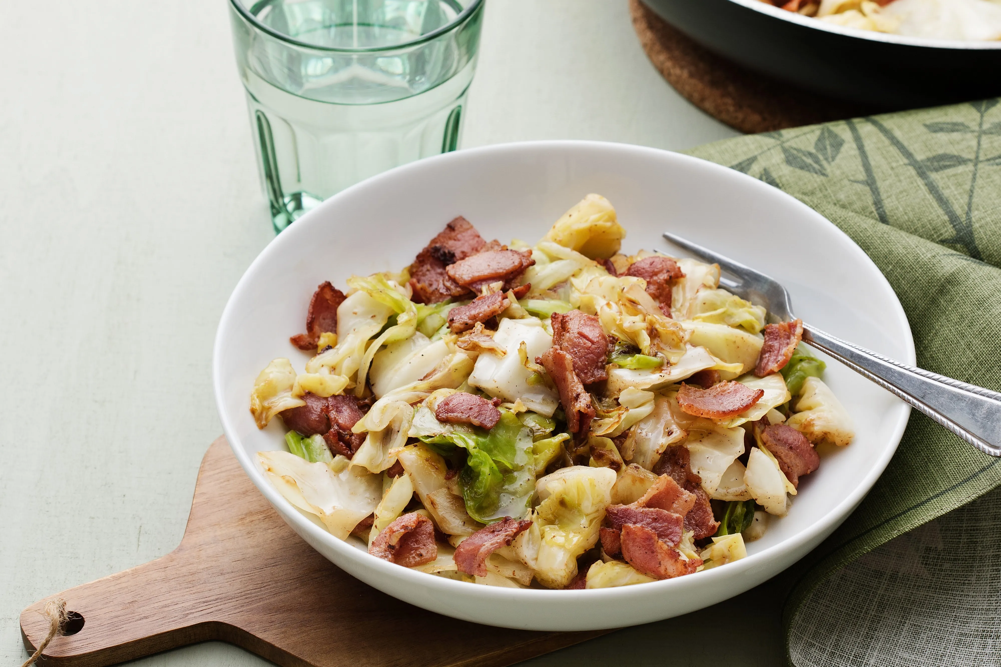 bacon and cabbage