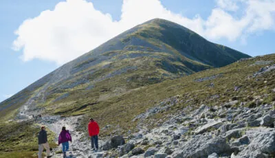 Croagh Patrick 3 Croagh Patrick ascent trail in County Mayo - © Fáilte Ireland / Big Style Media