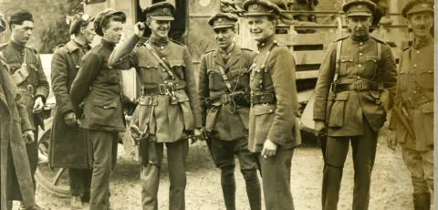 soldats irlandais