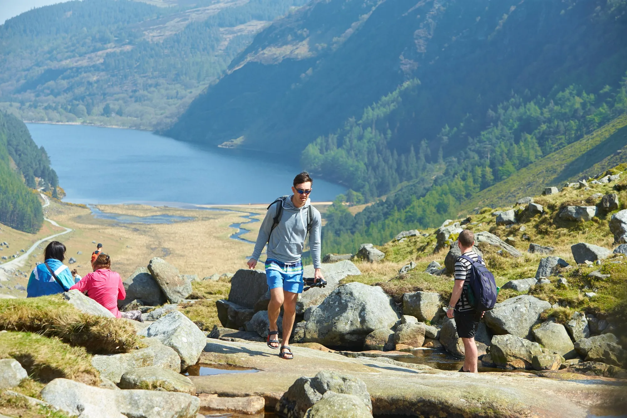 Upper lake, Wicklow Mountains National Park - Irene Fox