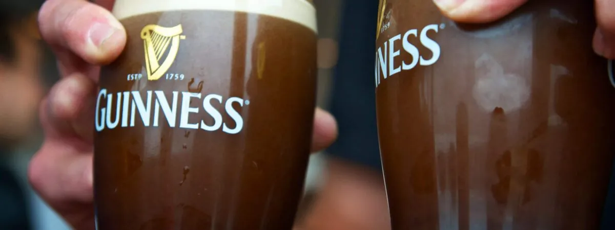 Guinness tastes better in Ireland