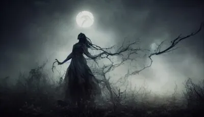 The Irish Wake, or the Irish funeral wake 2 A Banshee in the heart of the Irish night - © Declan Hillman