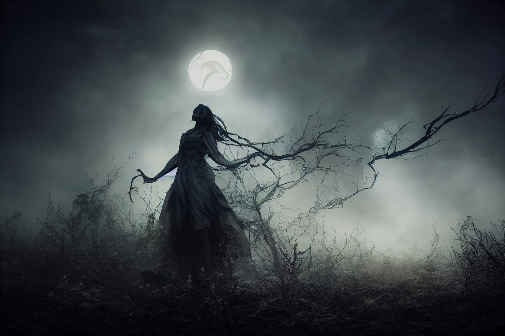 A Banshee in the heart of the Irish night - © Declan Hillman