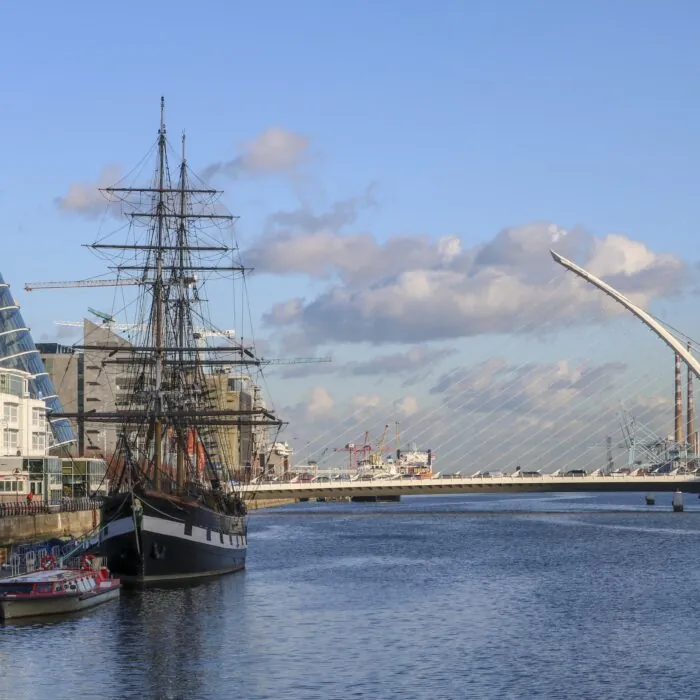 The replica of the Jeanie Johnston in Dublin - © Irina
