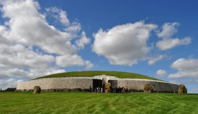 Newgrange 2 The great mound of Newgrange in the Boyne Valley