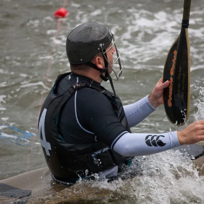 A kayaker in Dublin - William Murphy - cc