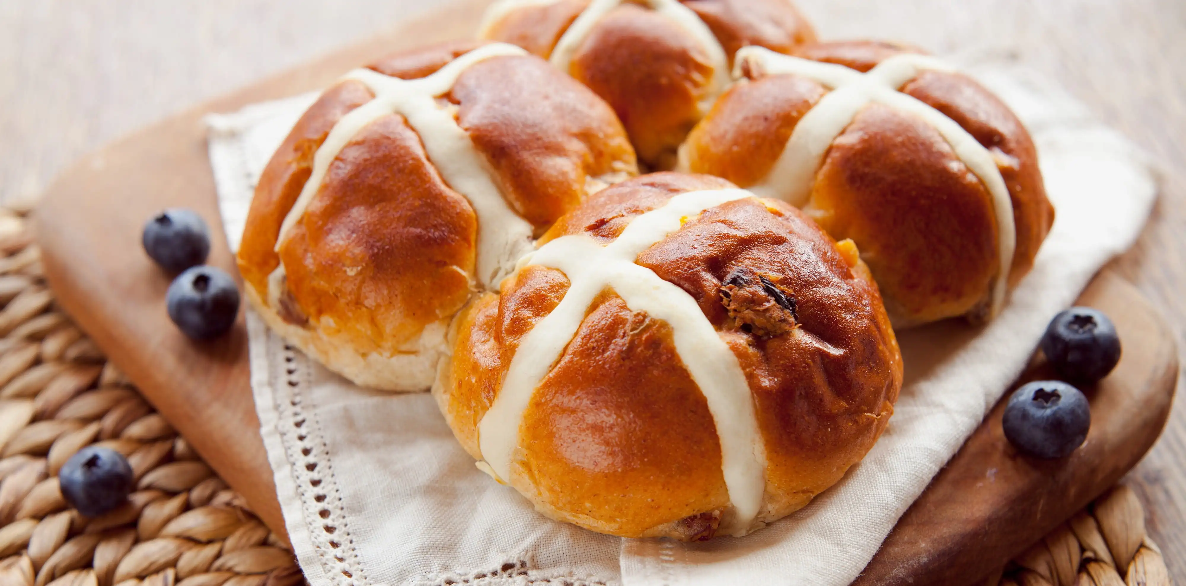 The hot cross bun
