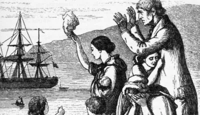 Irish emigration to the United States 2 Irish emigration - Public domain