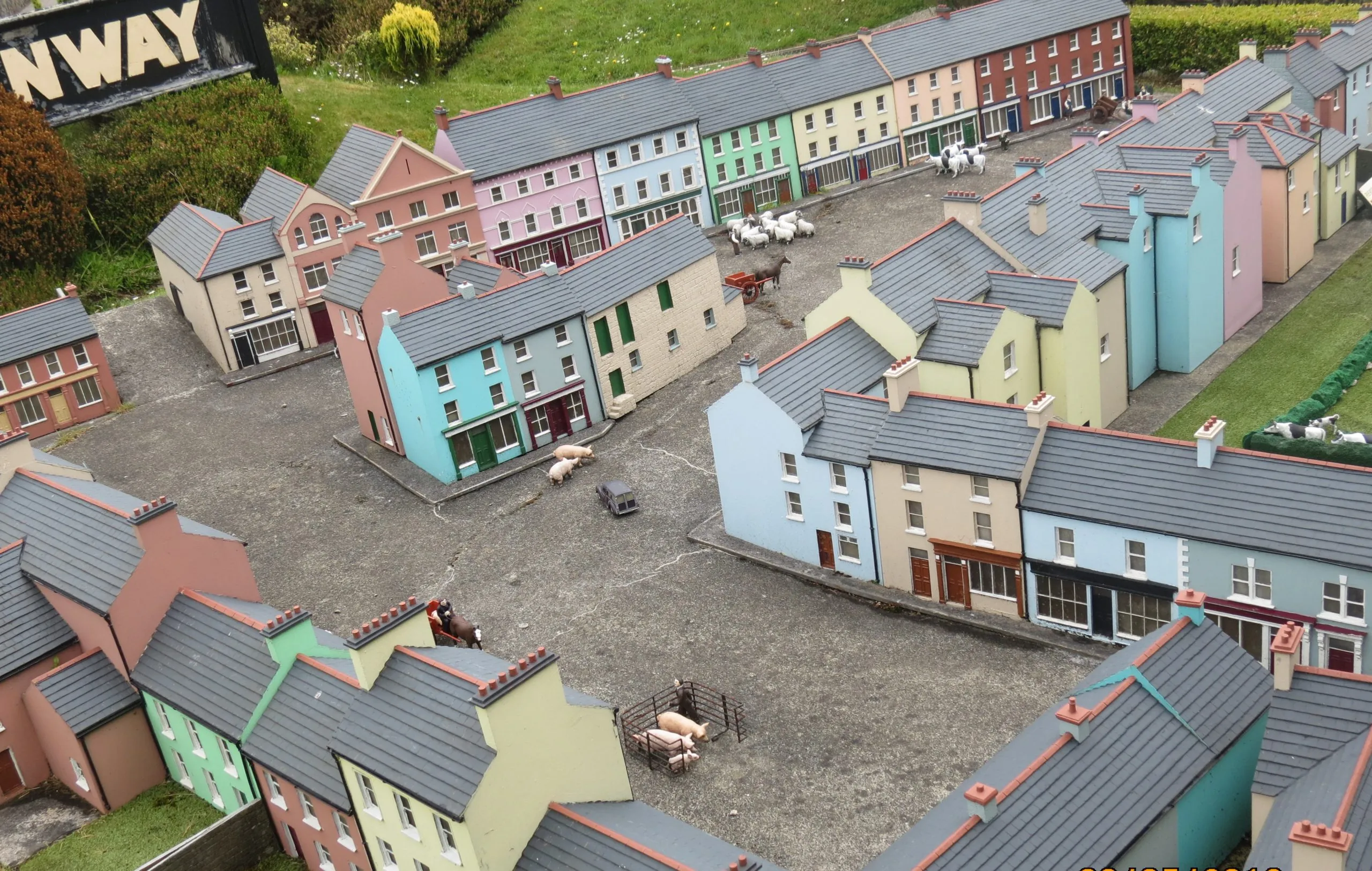 west cork railway model scaled