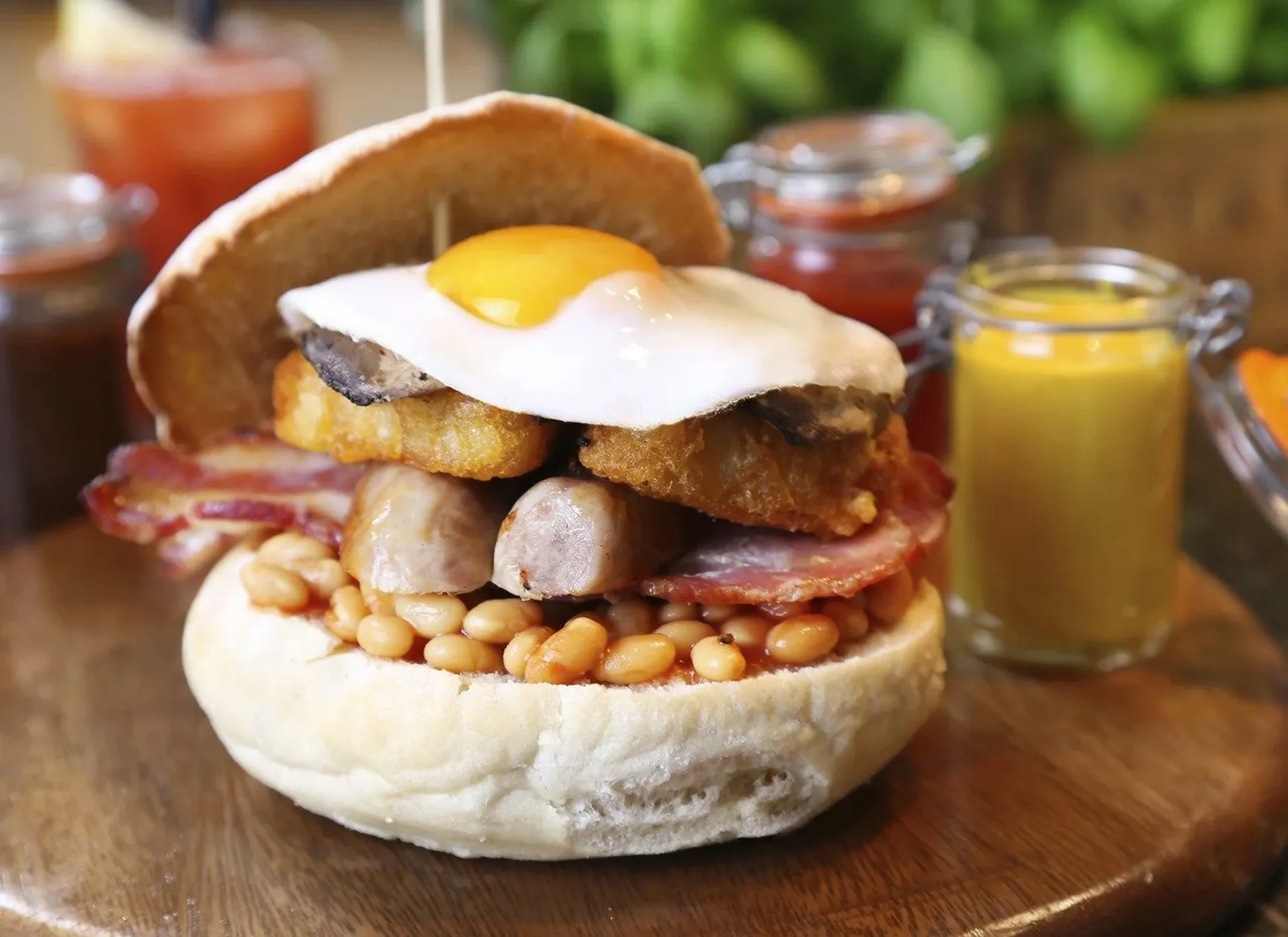 A Breakfast roll