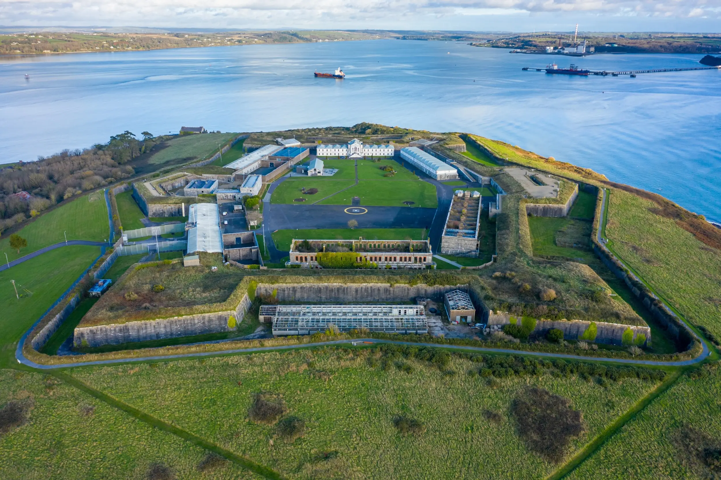 Spike Island - © Ire DronePhotography