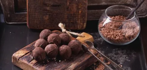 truffes au chocolat