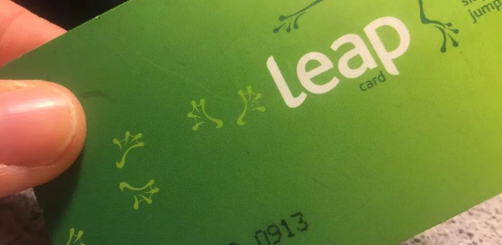 Leap Card : Children aged 5 to 8 can travel for free to Dublin, Ireland