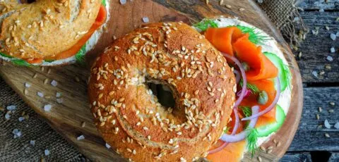 bagel saumon