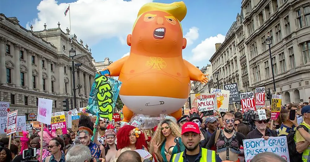 Une manifestation anti-Trump