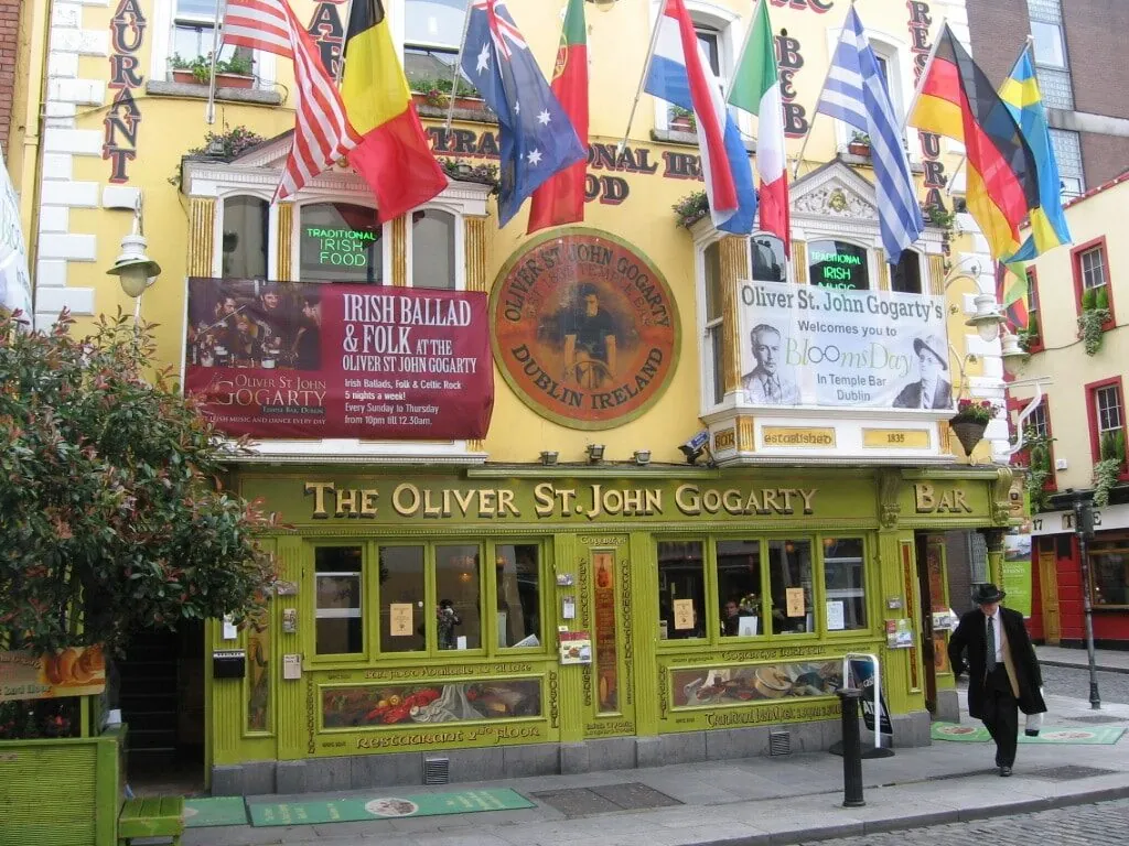 oliver st. john gogarty pub
