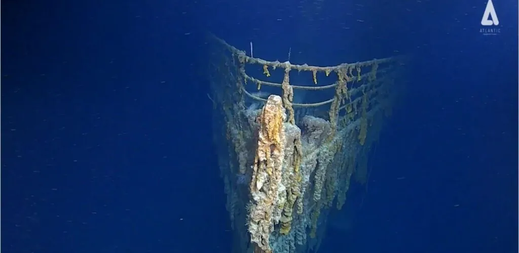 The Titanic is disappearing…