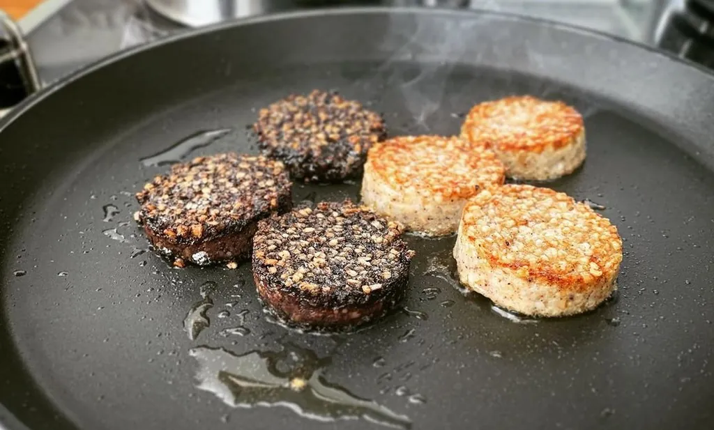 black white pudding