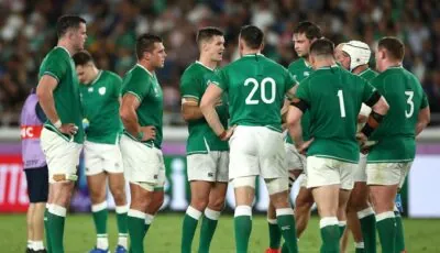 The Irish rugby team