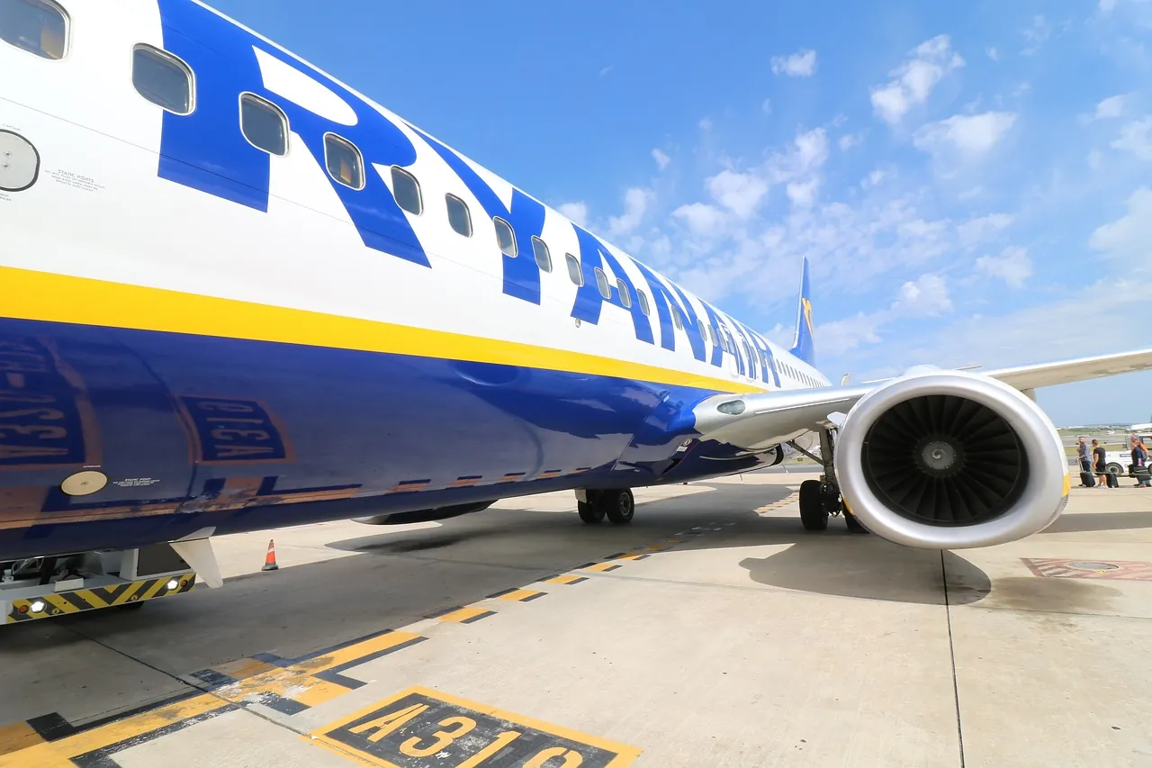 Un avion Ryanair