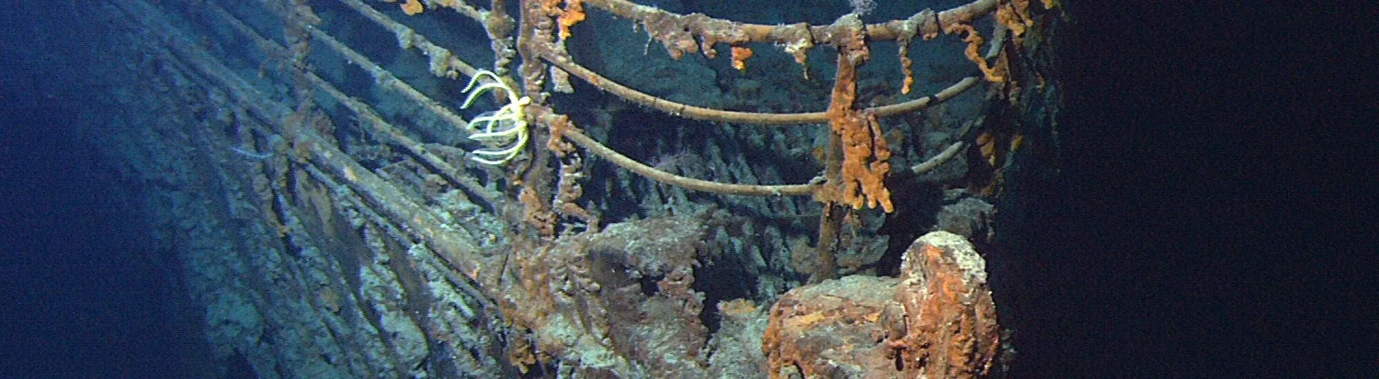 The wreck of the Titanic